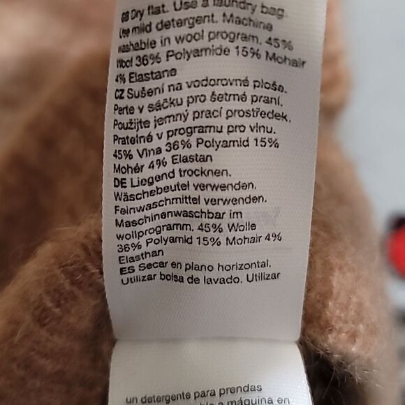 Other Stories Dolphin Button Knit Wool Vest Womens Size M - Picture 6 of 7